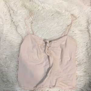 Light pink brandy blouse